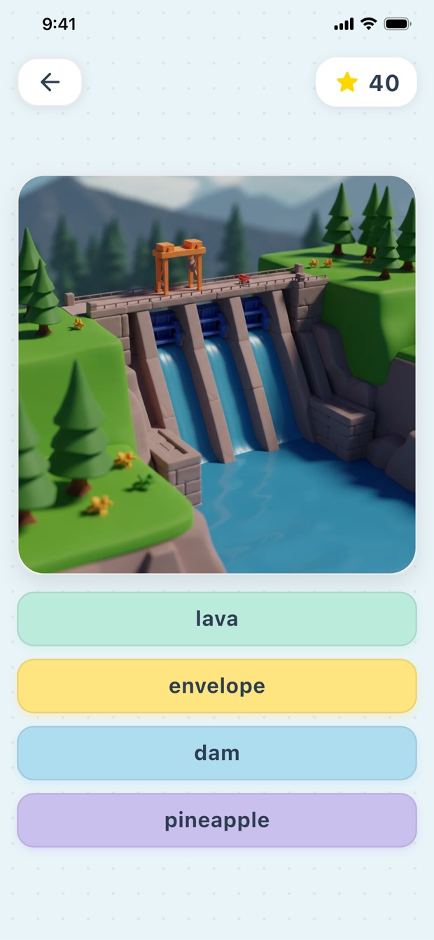 Pick the Correct Word game