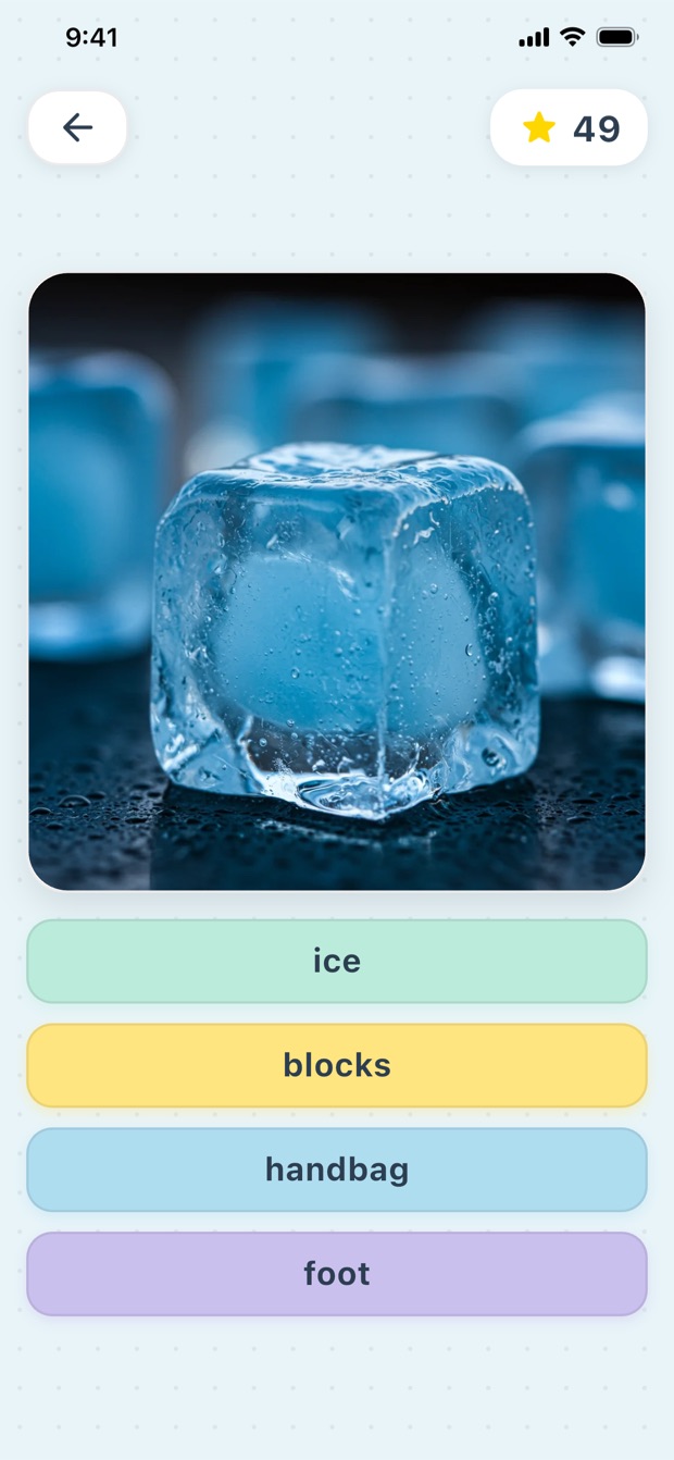 Pick the Correct Word game
