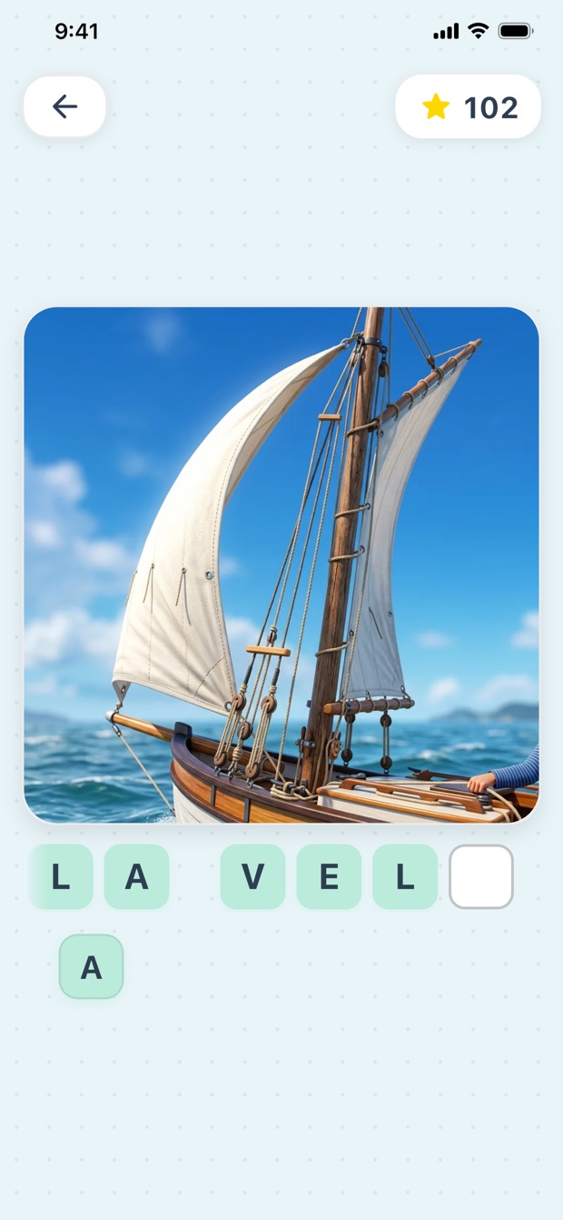 Gioco di ortografia «Componi con le lettere»