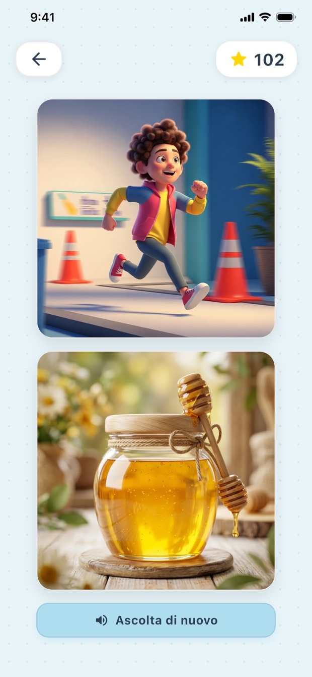 Gioco «Scegli l’immagine dal suono»