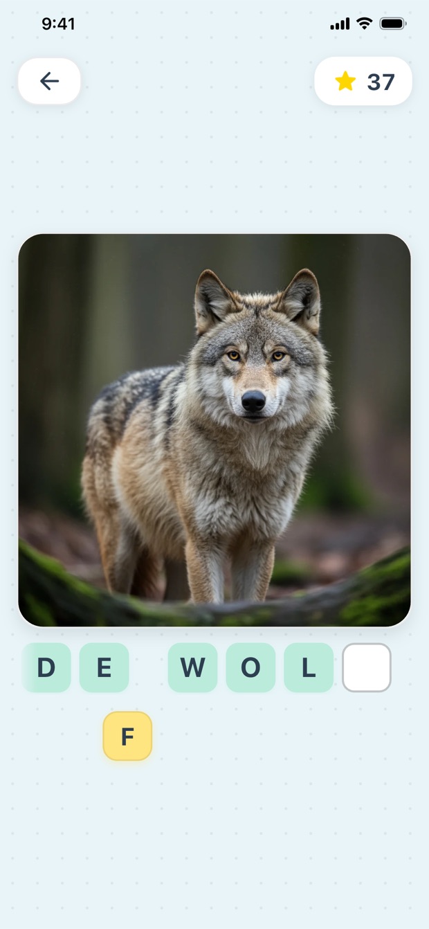 Spellingsspel ‘Maak het woord met letters’