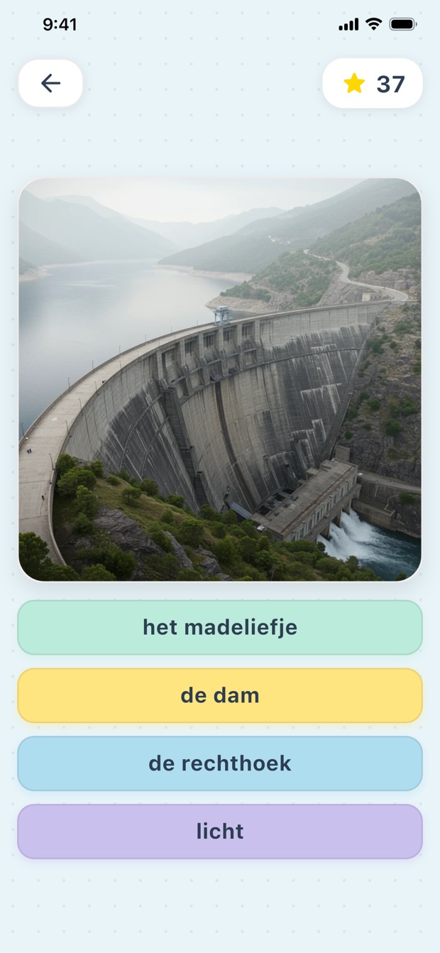 Spel ‘Kies het juiste woord’