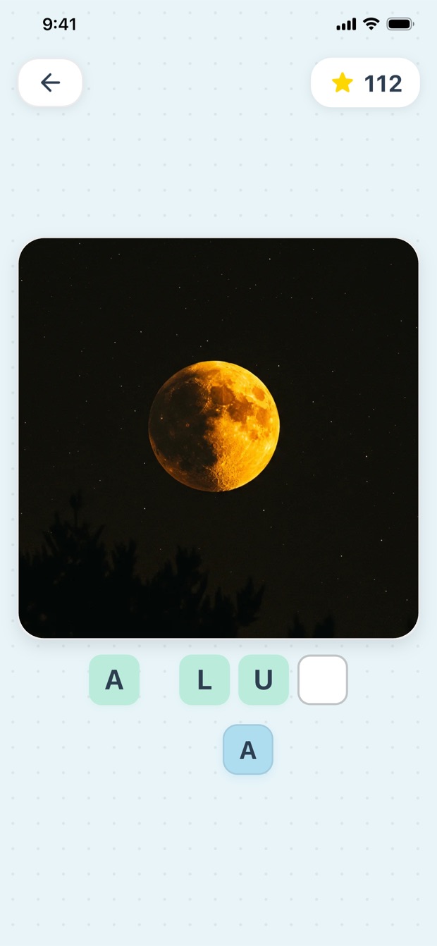 Jogo de ortografia “Monte com as letras”